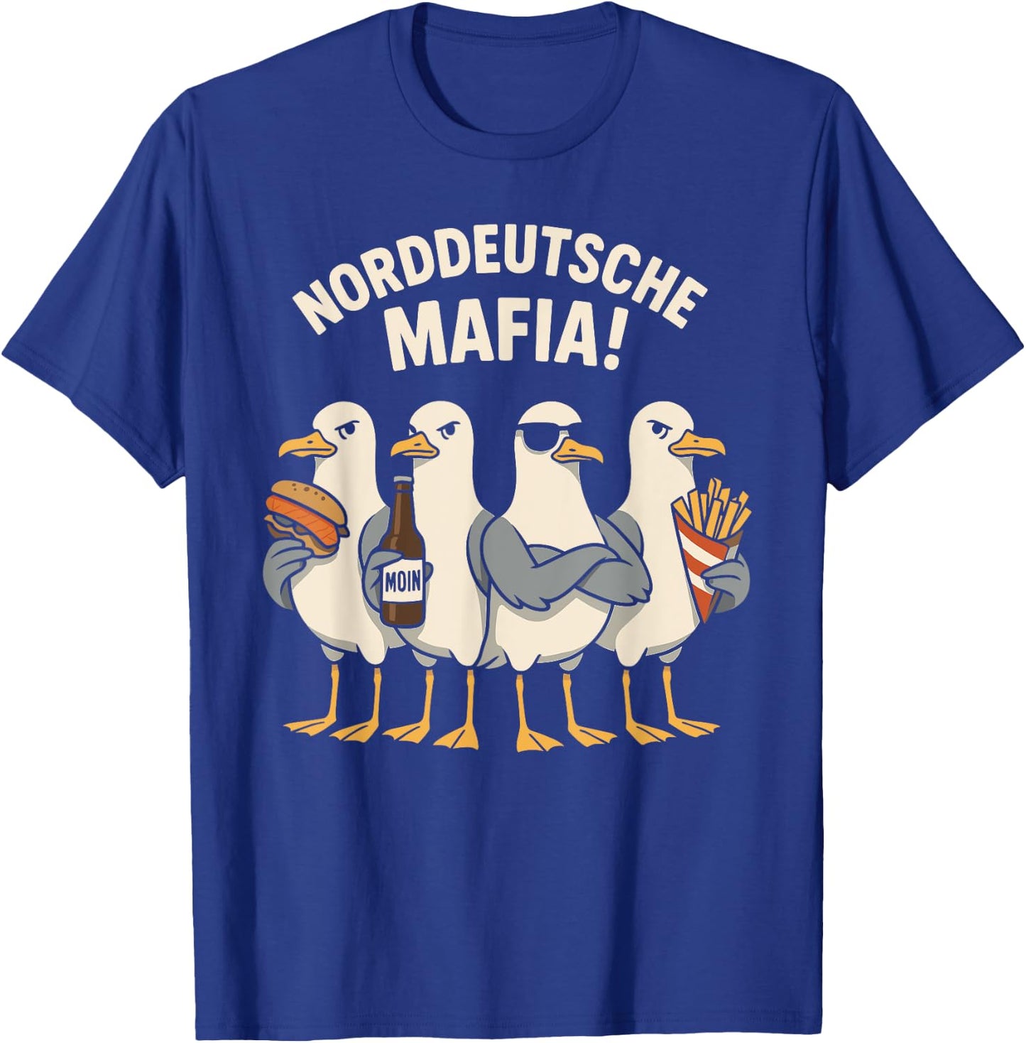 Möwe Norddeutsche Mafia T-Shirt - T-Shirt | Royal