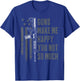 Guns Make Me Happy You Not So Much - USA Funny Gun T-Shirt - T-Shirt | Royal