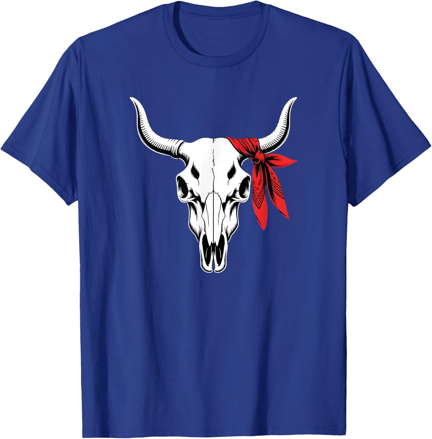 Cow Skull T-Shirt - T-Shirt | Royal