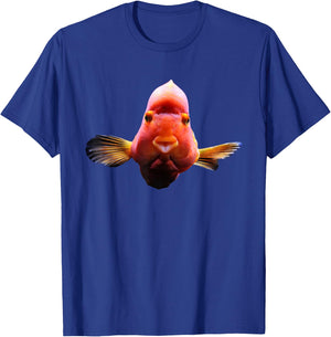 Blood Parrot Cichlid T-Shirt - T-Shirt | Royal