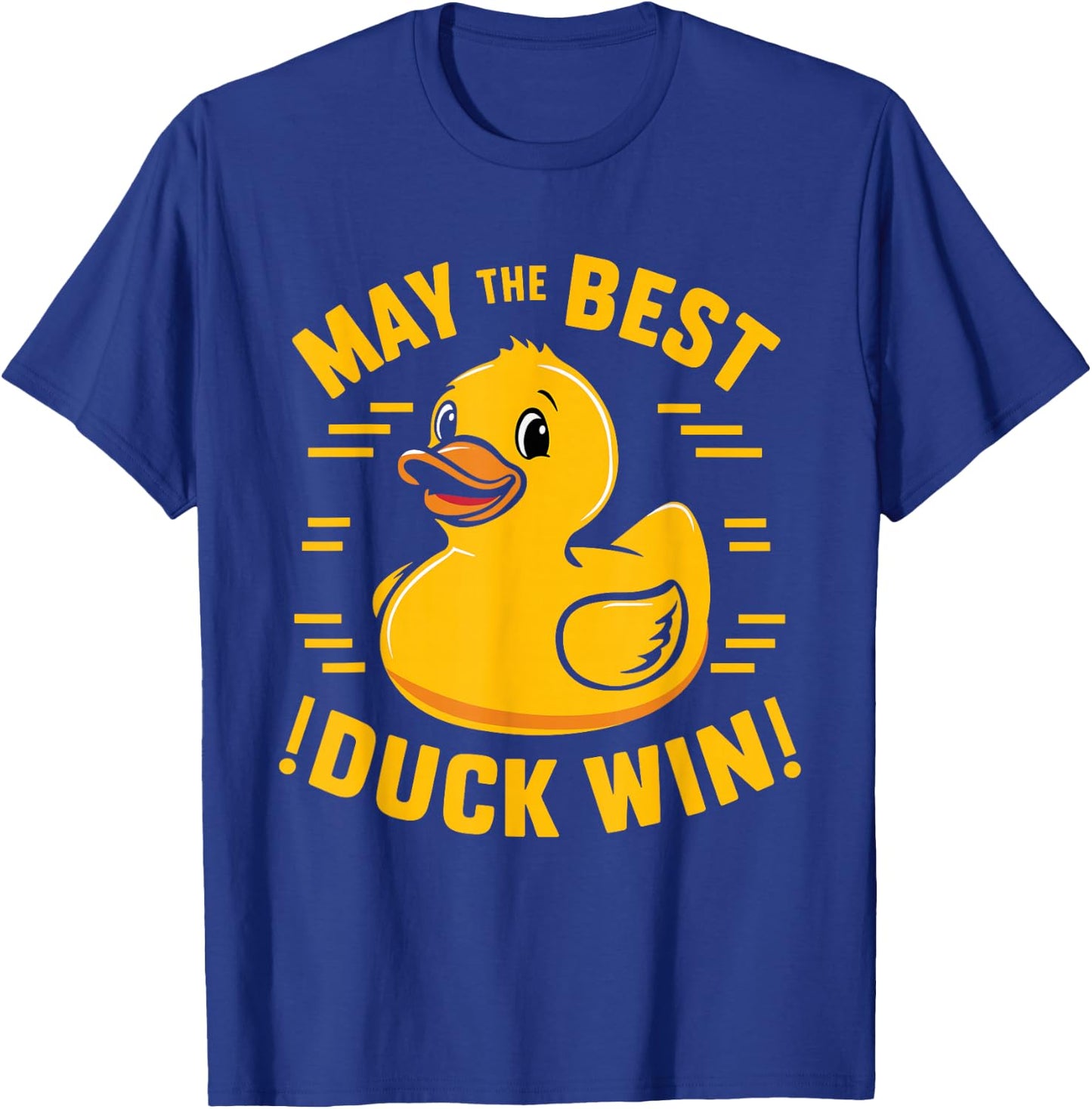 Rubber Duck Racing Team Family Competition Race T-Shirt - T-Shirt | Royal