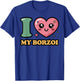 J'adore My Barzoi T-Shirt - T-Shirt | Royal