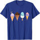 Ice Ball I Ice Cream I Ice Cream Soft Ice Cream Children's Summer Ice , black T-Shirt - T-Shirt | Royal
