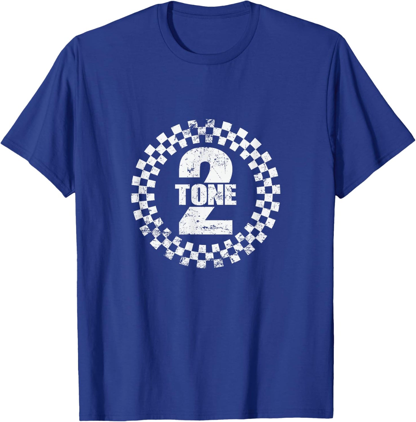 Ska 2 Tone Jazz Vibrating Grooves , Black, S T-Shirt - T-Shirt | Royal