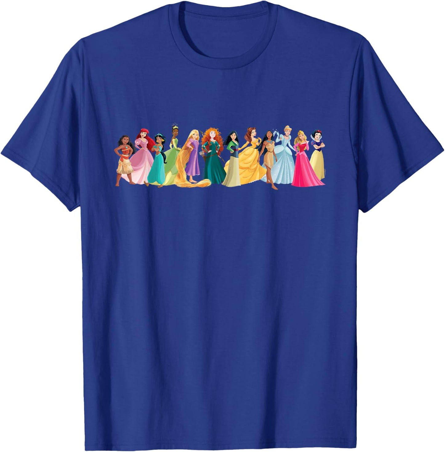 Disney Princess A Dozen Magical Friends Group Lineup T-Shirt - T-Shirt | Royal
