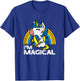Down Syndrome Awareness Unicorn Magical Toddler Girls Kids T-Shirt - T-Shirt | Royal