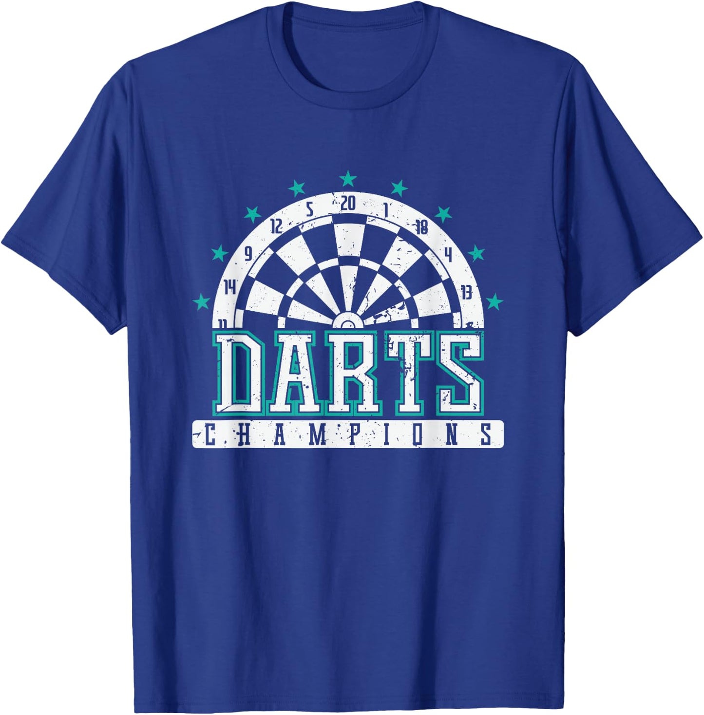 Darts Champion T-Shirt - T-Shirt | Royal