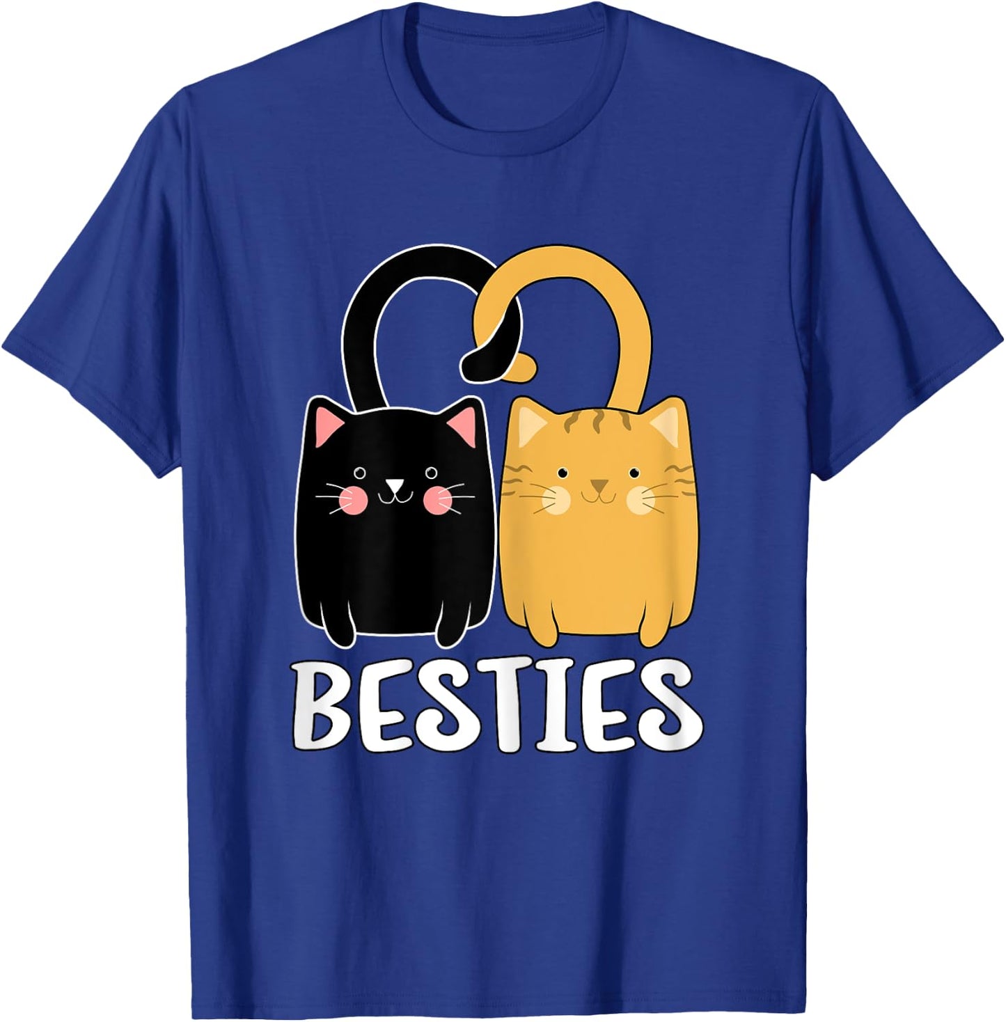Best Friends Beste Freundin für 2 Mädchen Katzen Partnerlook T-Shirt - T-Shirt | Royal