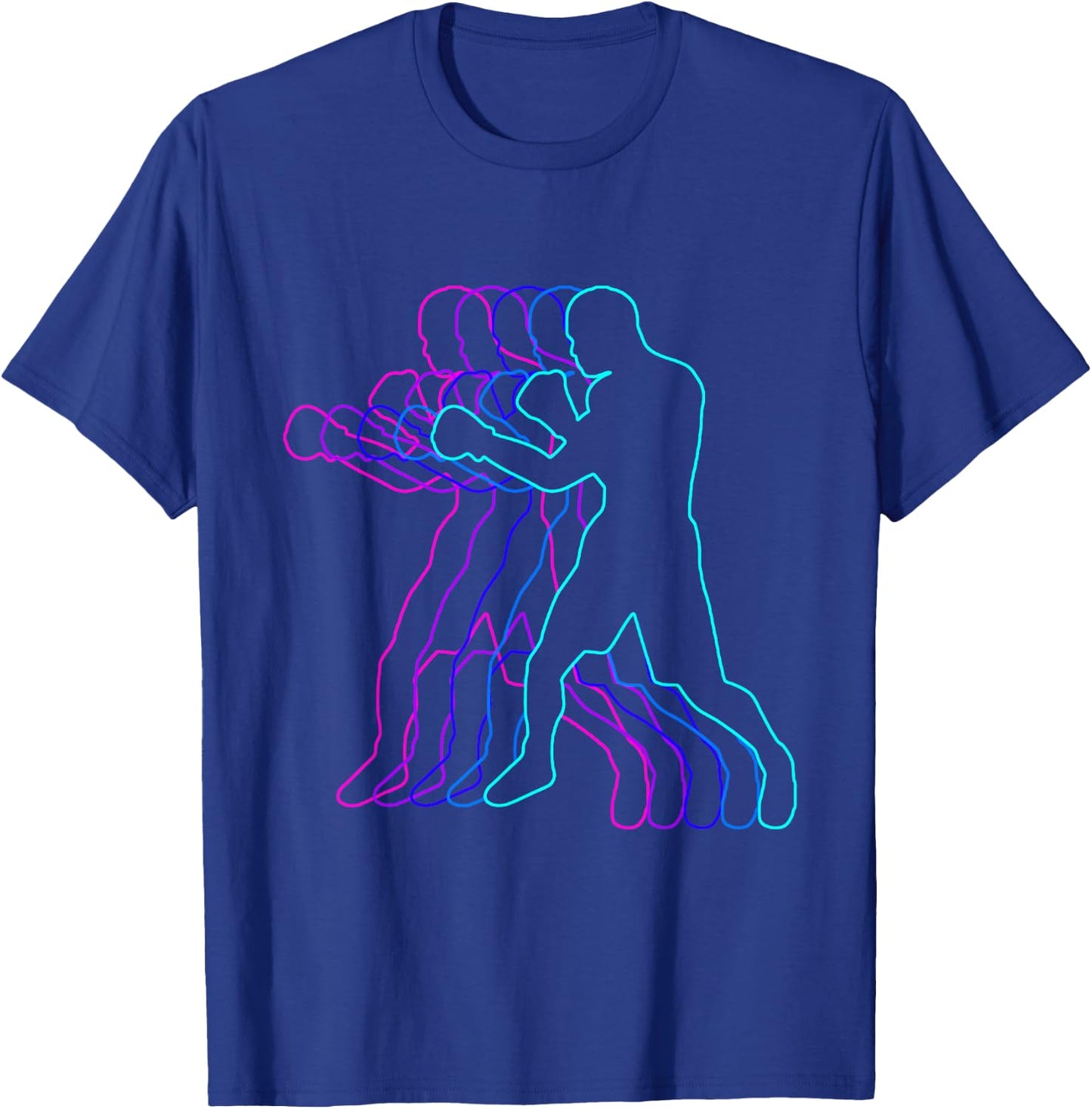 Boxing Boxer Gift Clothes For Boys Youth Men Kids Teens T-Shirt - T-Shirt | Royal