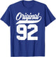33rd Birthday Gift Man Woman Original Vintage 1992 T-Shirt - T-Shirt | Royal