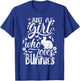 Funny Just A Girl Who Loves Bunnies Cute Rabbit Lover T-Shirt - T-Shirt | Royal