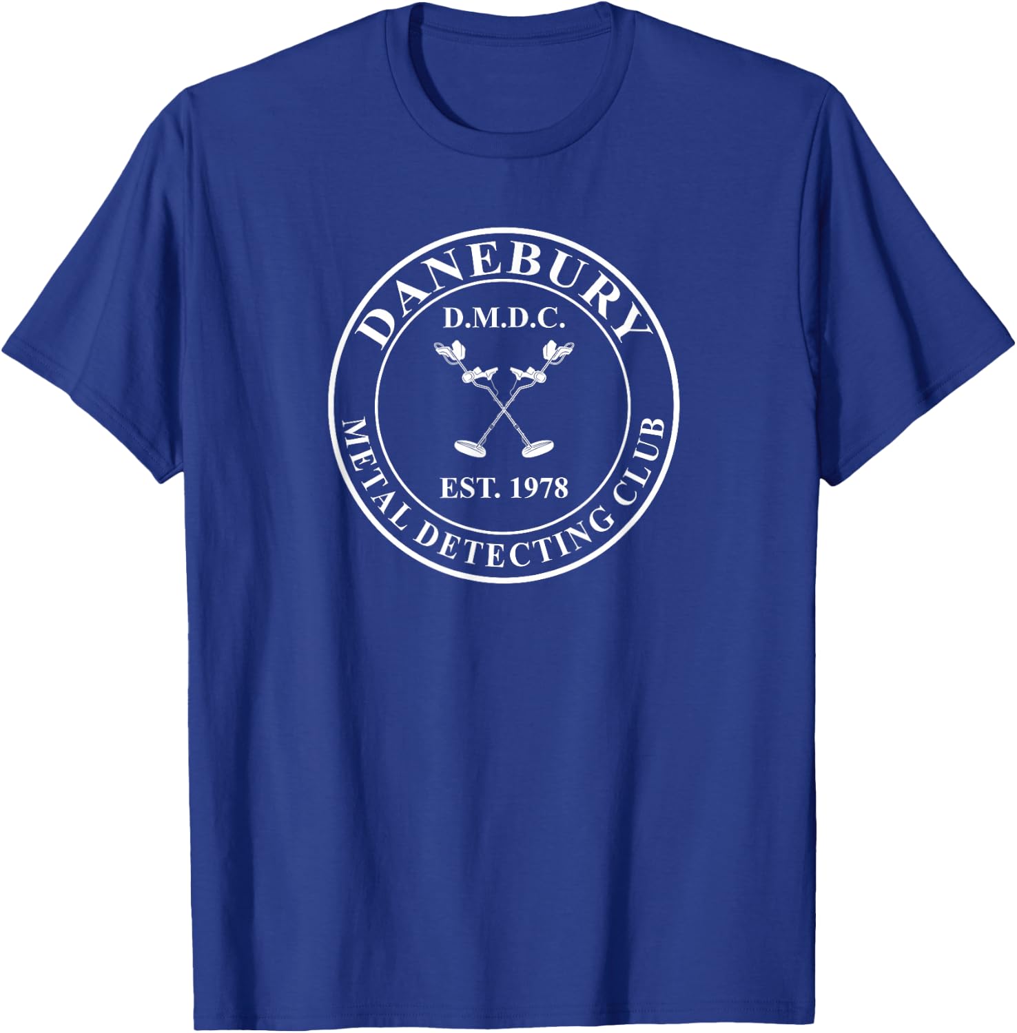 Danebury Metal Detecting Club DMDC T-Shirt - T-Shirt | Royal