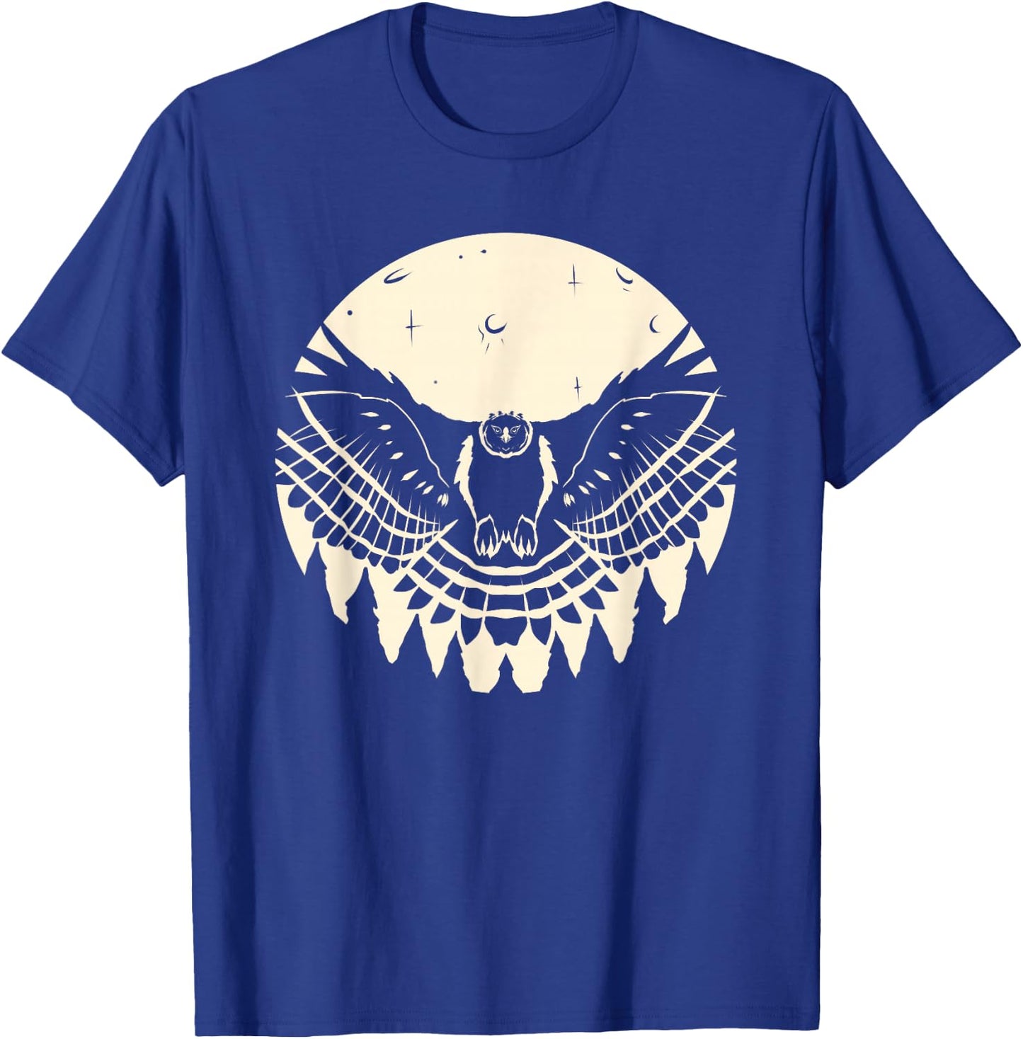 Harpyie Vor Dem Mond Greifvogel Adler Vogel Harpy Eagle T-Shirt - T-Shirt | Royal