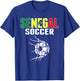 Senegal Soccer Fans Jersey Support Senegalese Football Team T-Shirt - T-Shirt | Royal