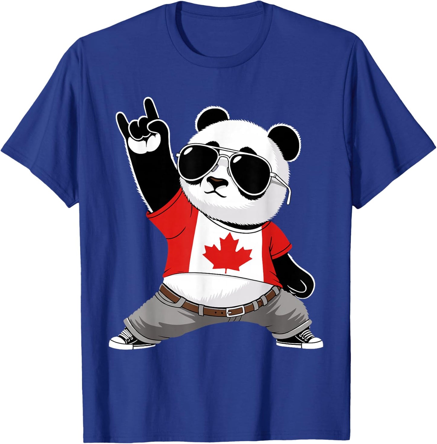 Drapeau Canadien pour Hommes, Femmes, Enfants Canada T-Shirt - T-Shirt | Royal