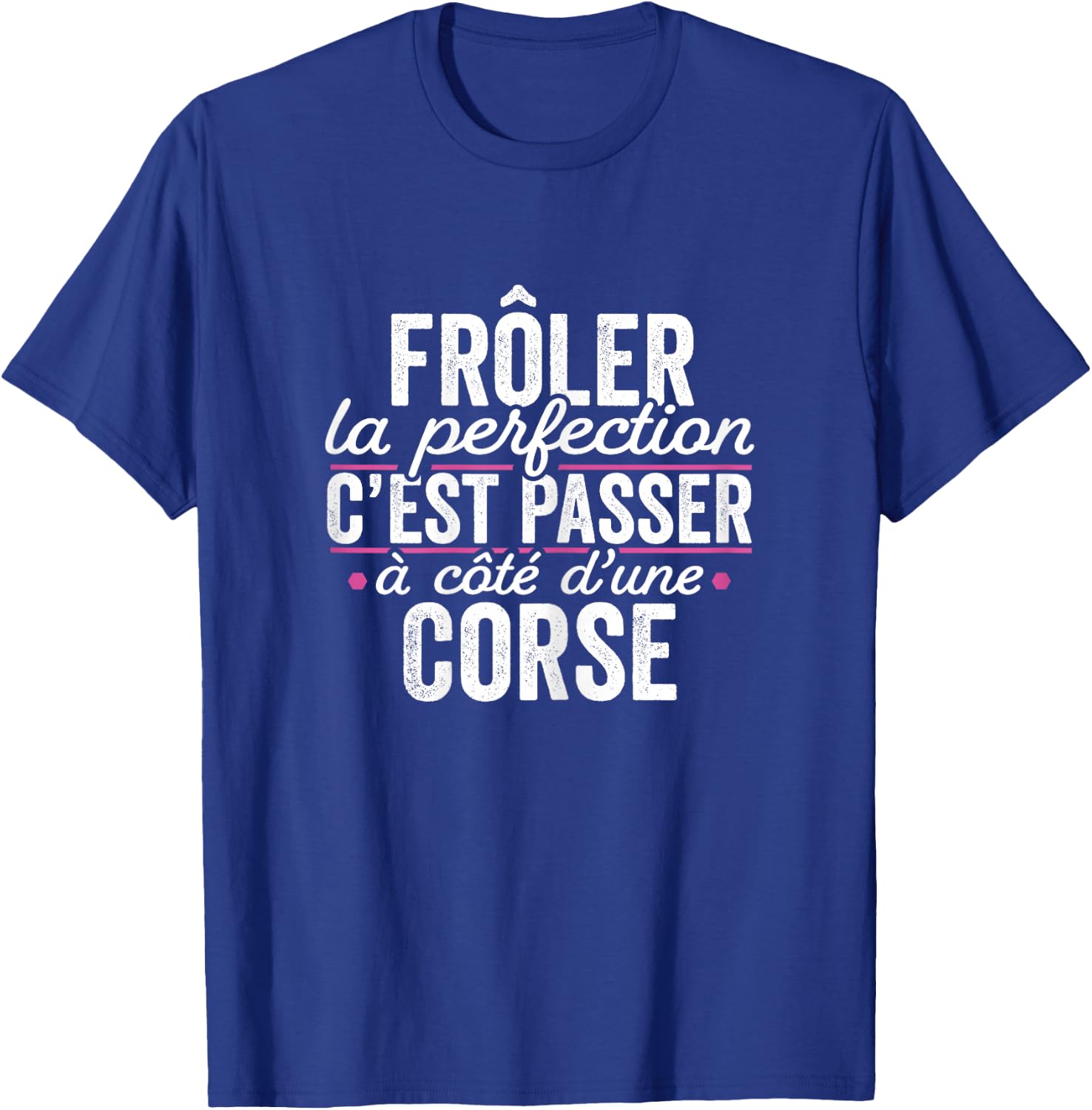 La Corse Parfait Women's Gift Humour Corsica , Black, Female X-Small T-Shirt - T-Shirt | Royal