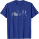 Disney Pixar A Bug's Life Character Line Up T-Shirt - T-Shirt | Royal