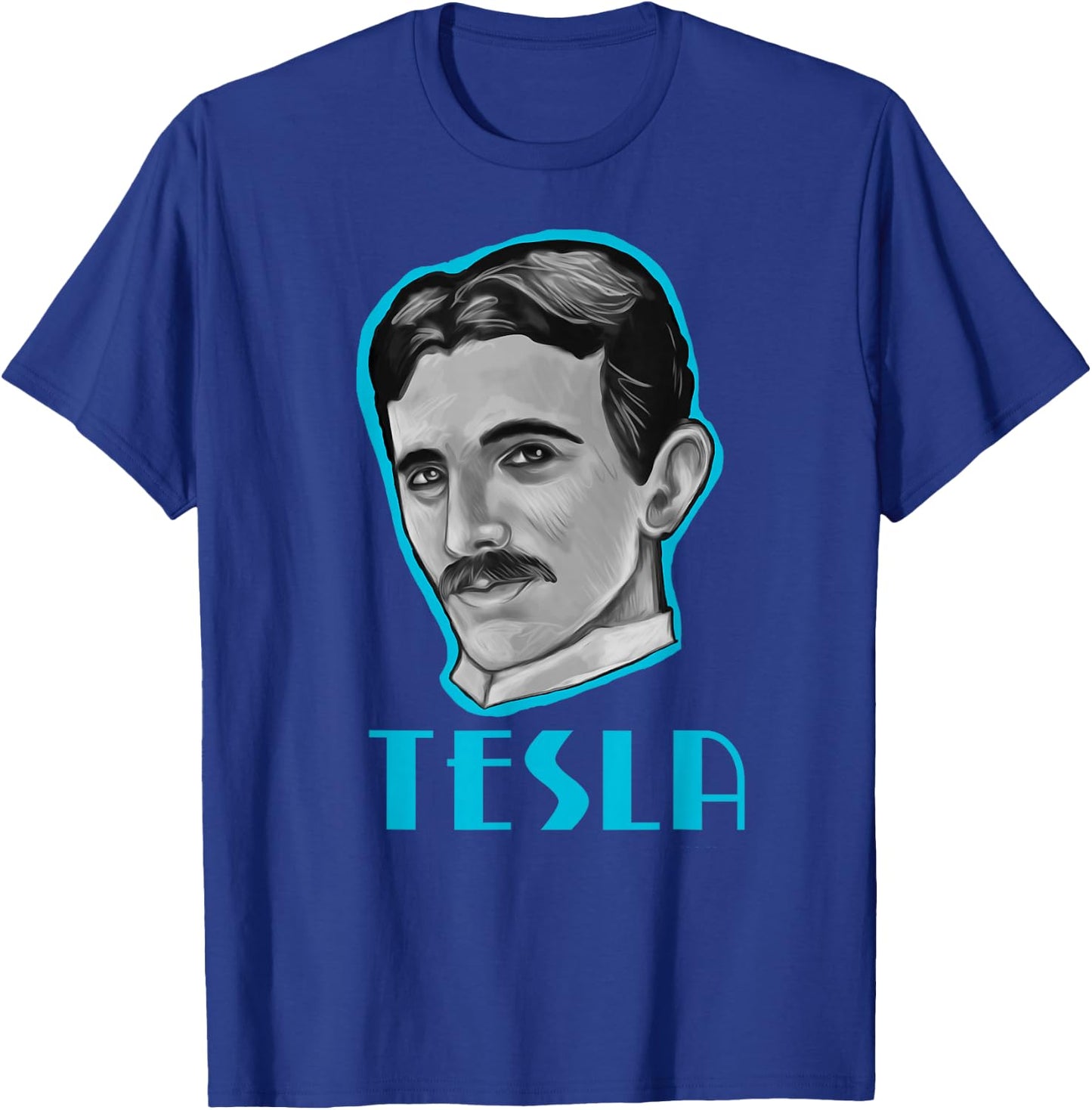 Nikola Tesla T-Shirt - T-Shirt | Royal