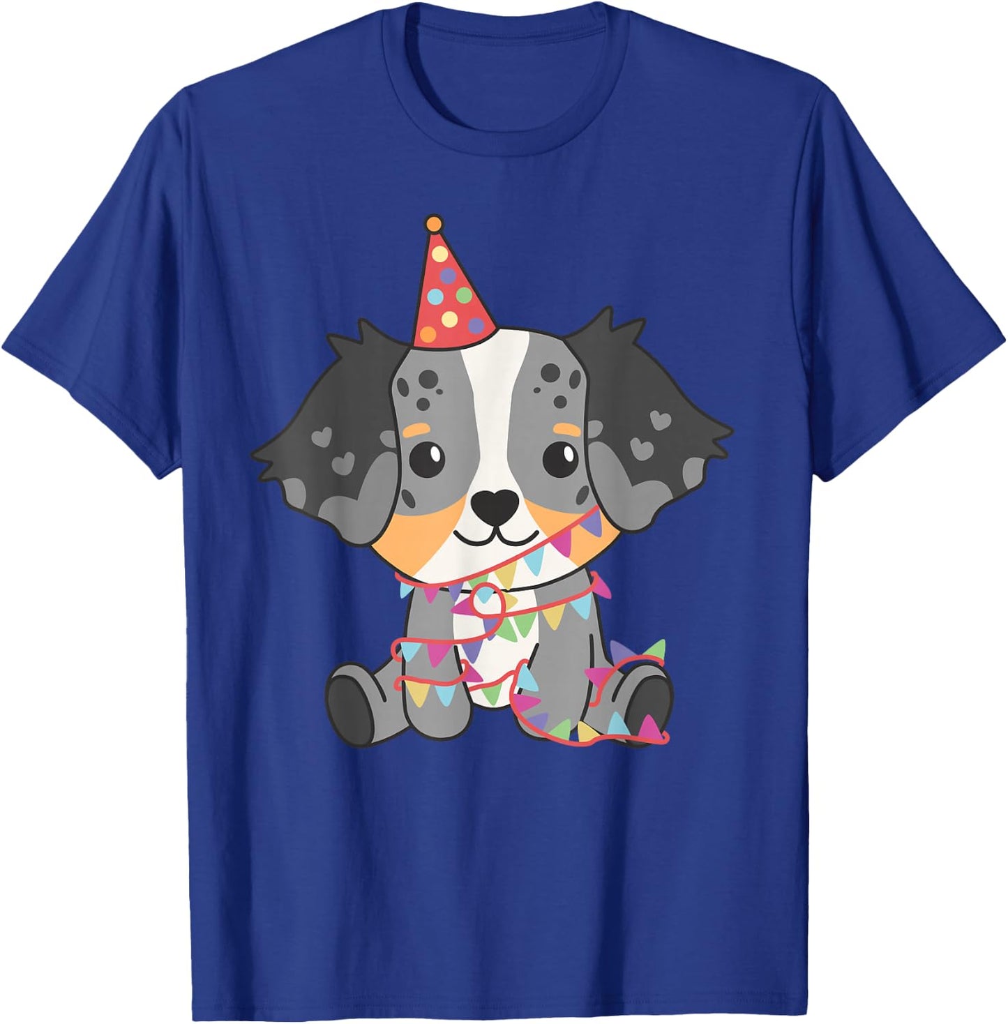 Australian Shepherd Birthday for Children T-Shirt - T-Shirt | Royal