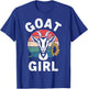 Goat Girl Funny Goat T-Shirt - T-Shirt | Royal