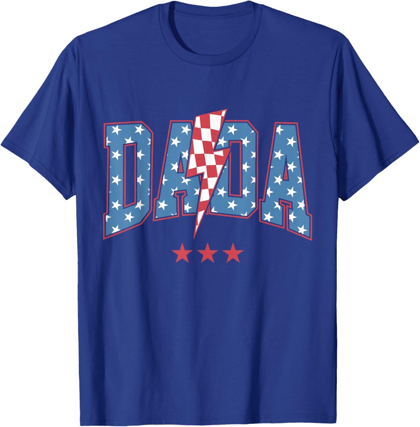 Mama Dada Mini 4th of July American Family Matching T-Shirt - T-Shirt | Royal