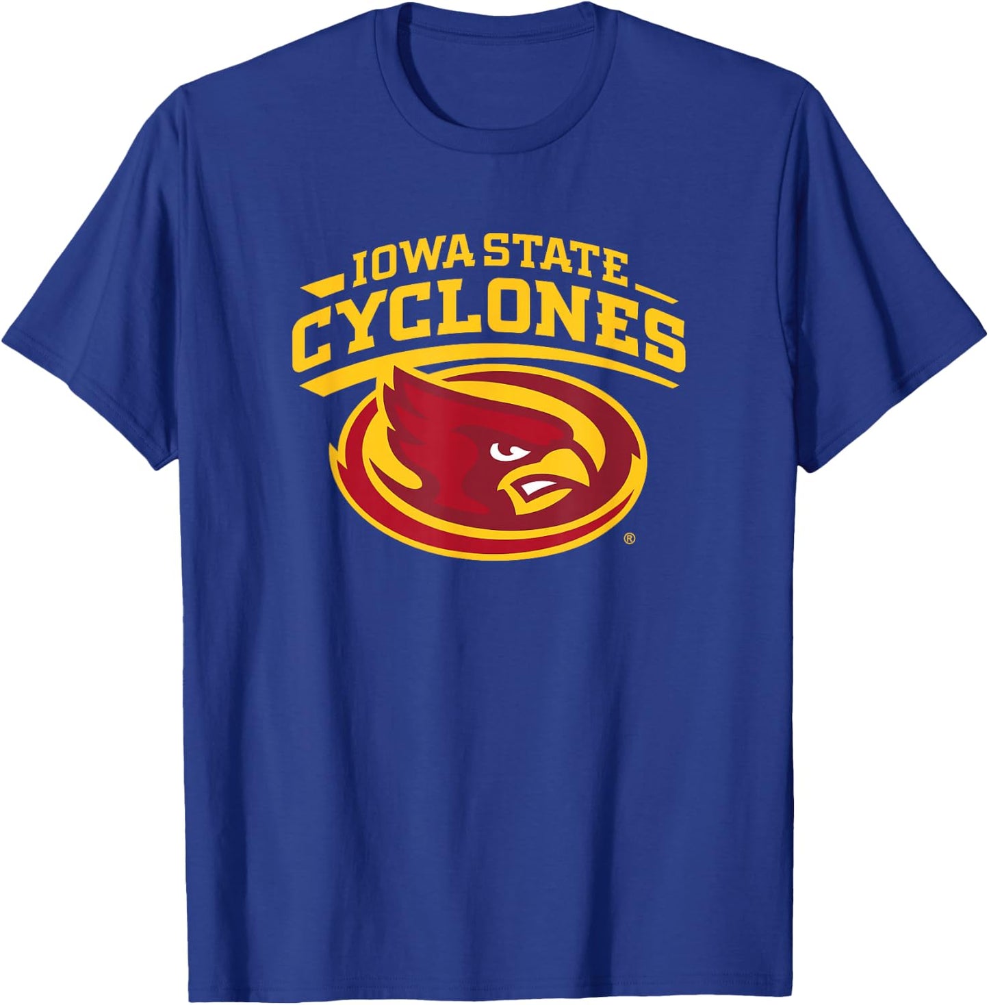 Iowa State Cyclones Cy Mascot Officially Licensed T-Shirt - T-Shirt | Royal