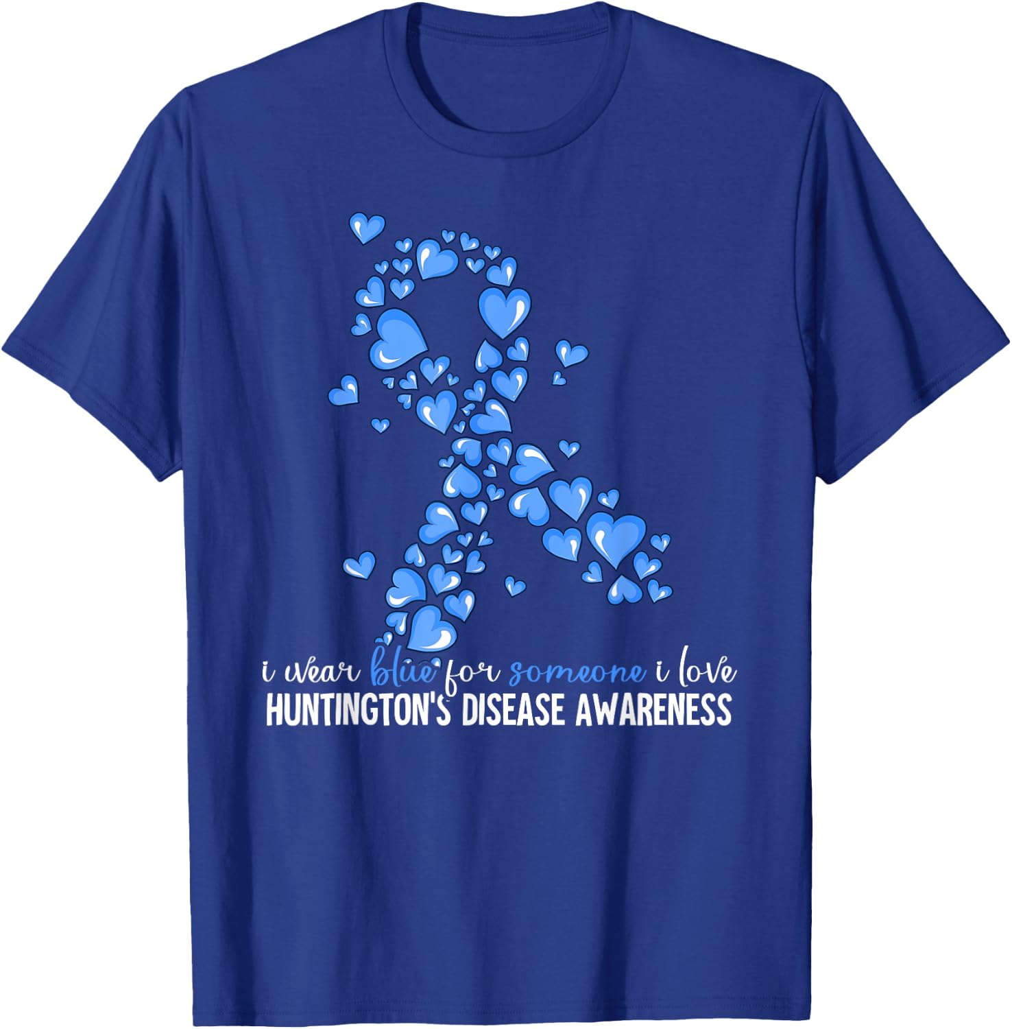 Huntington's Disease Awareness T-Shirt - T-Shirt | Royal