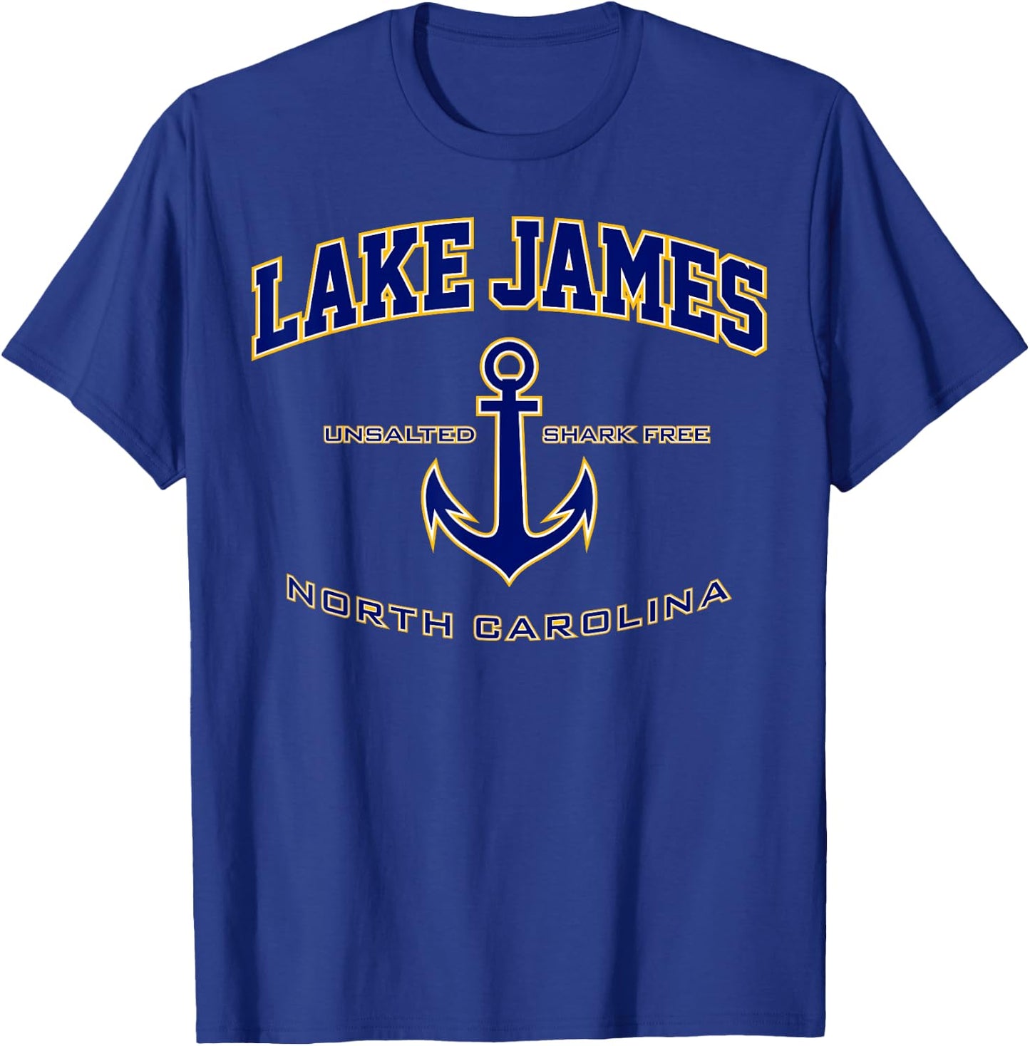 Lake James NC T-Shirt - T-Shirt | Royal