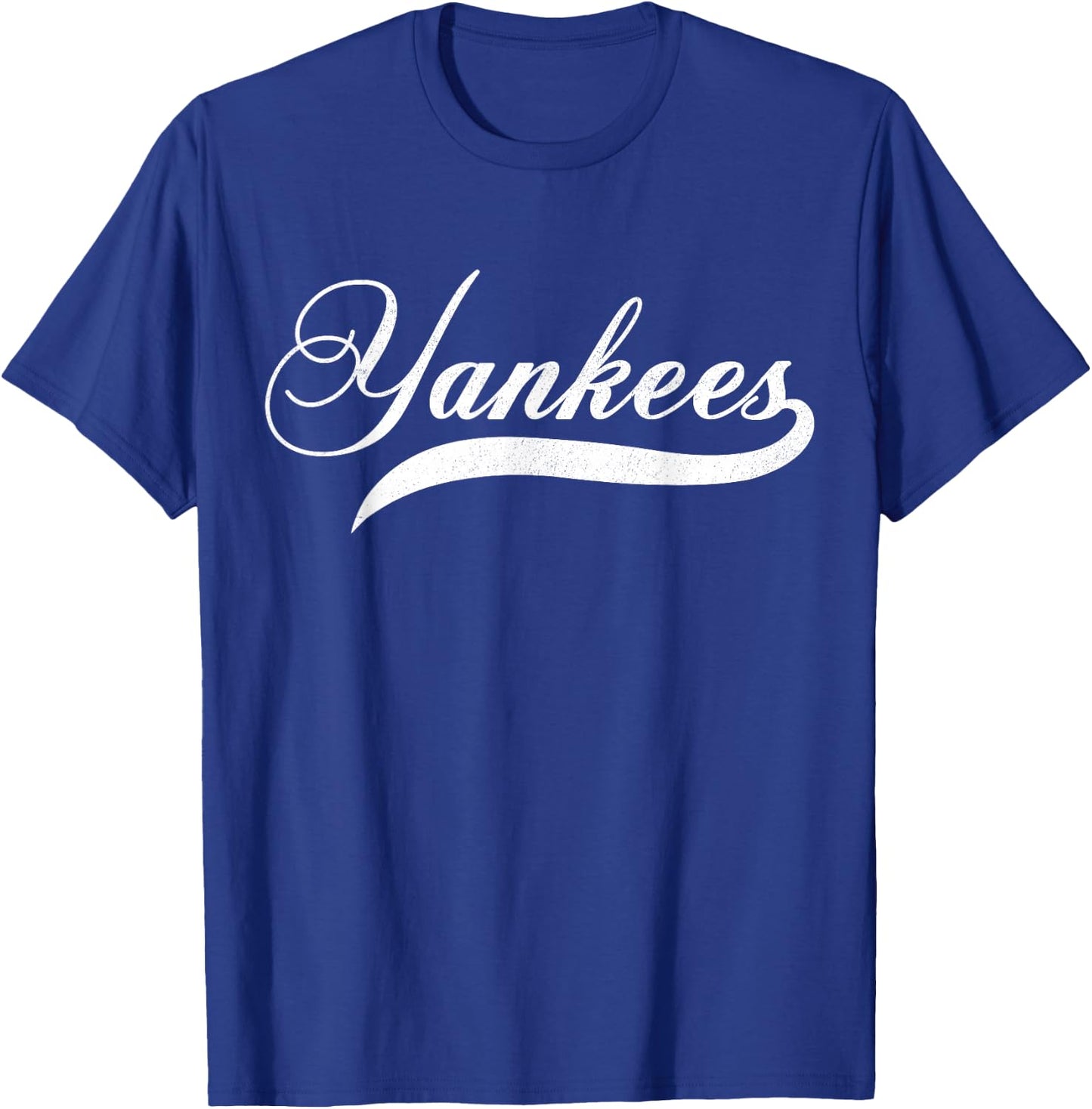 Yankees Vintage Retro Style Classic 70s & 80s T-Shirt - T-Shirt | Royal
