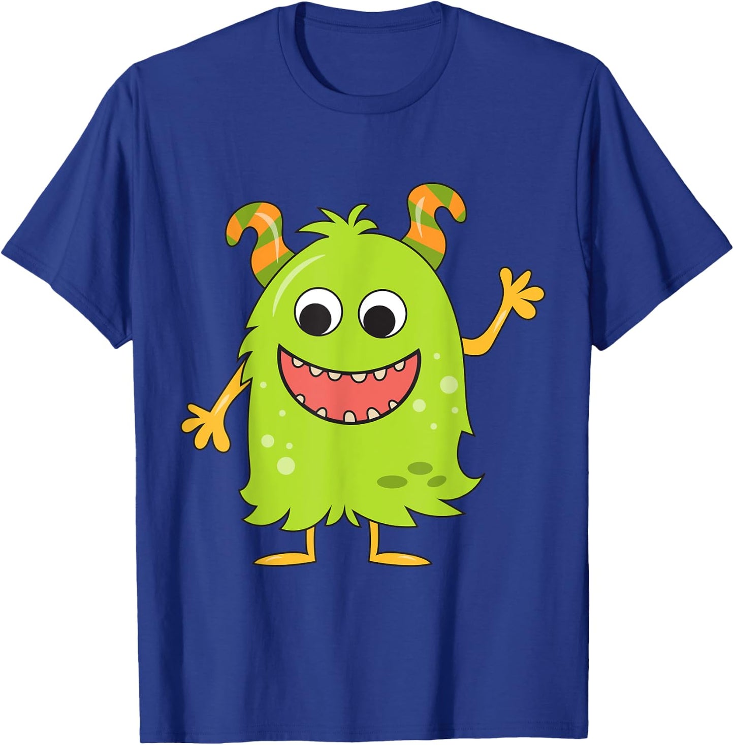 Cute Monster Kids Boys Monster Lover T-Shirt - T-Shirt | Royal