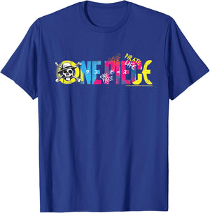 One Piece Anime Pirate Life Straw Hat Logo Pirates , Black, S T-Shirt - T-Shirt | Royal