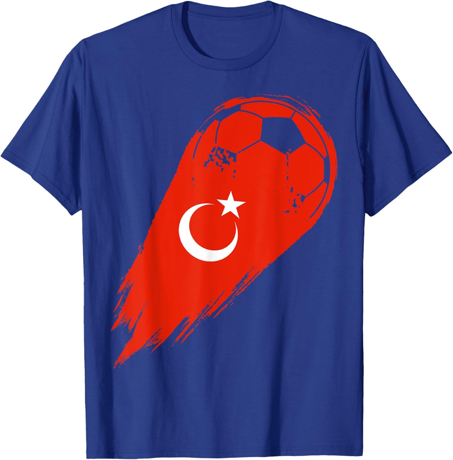 Türkiye Soccer Player of Pride Turkey T-Shirt - T-Shirt | Royal