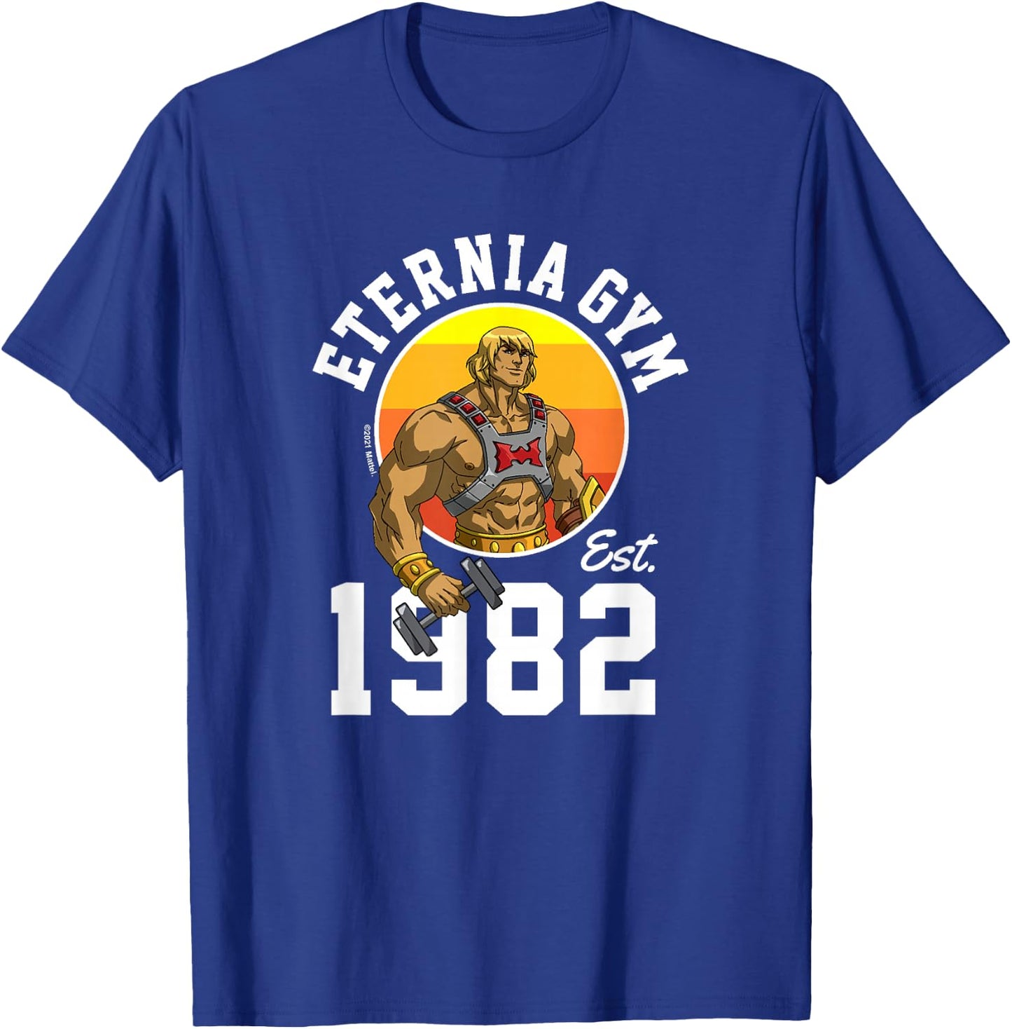 Masters Of The Universe Revelation - He-Man Eternia Gym 1982 T-Shirt - T-Shirt | Royal