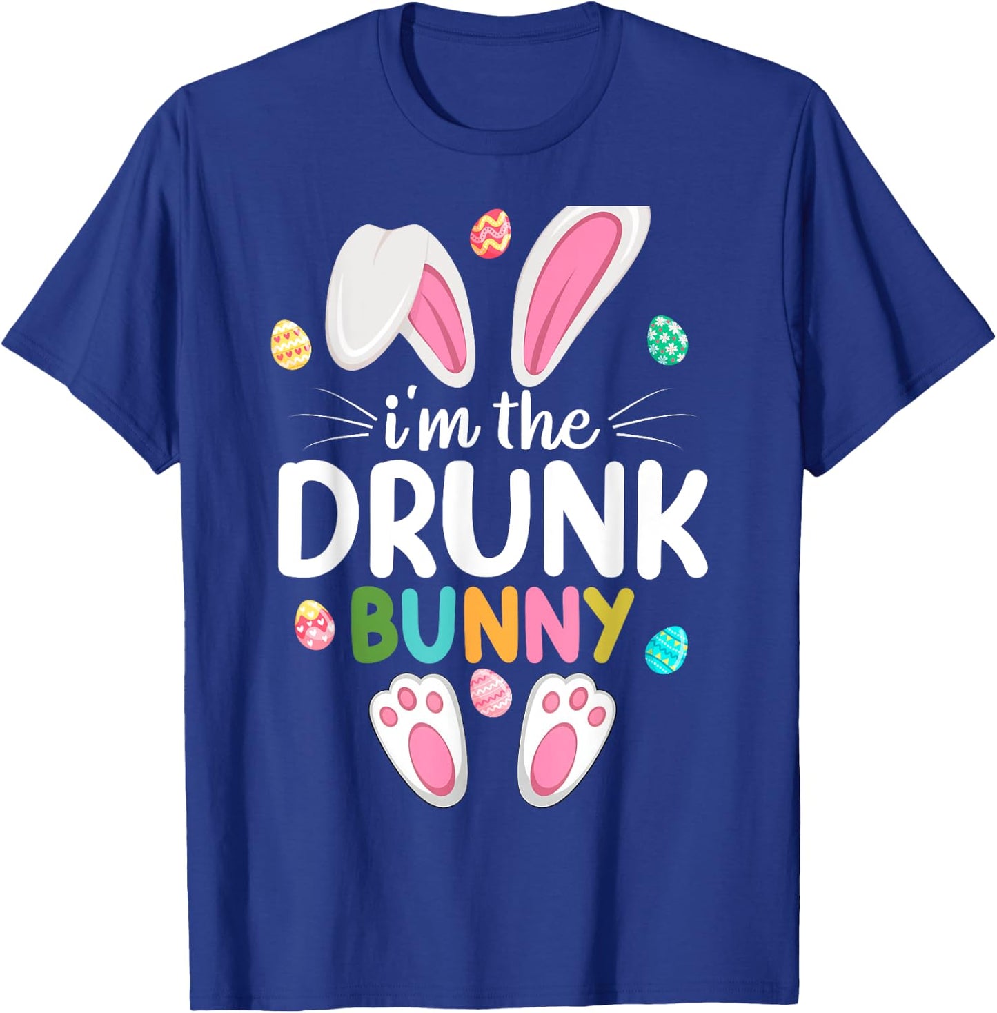 I'm The Drunk Bunny Matching Family Easter T-Shirt - T-Shirt | Royal