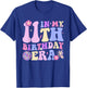 In My 11th Birthday Era Eleven 11 Years Old Disco Ball Bday T-Shirt - T-Shirt | Royal