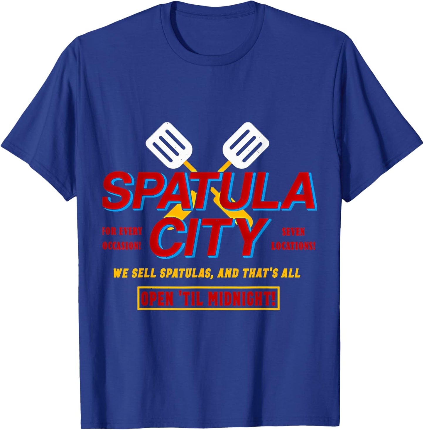 Spatula City Funny Women T-Shirt - T-Shirt | Royal