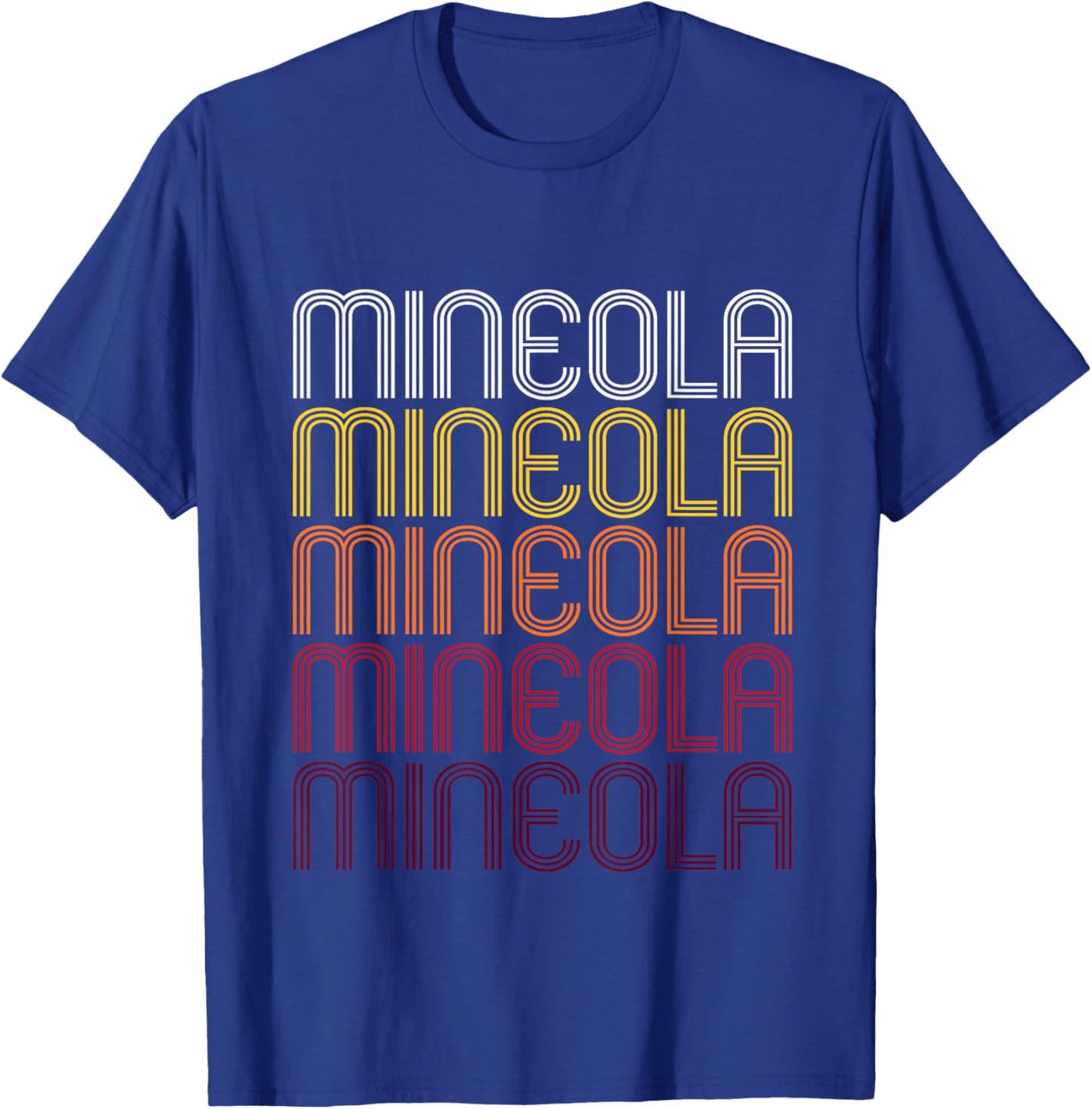 Mineola, TX | Vintage Style Texas T-Shirt - T-Shirt | Royal