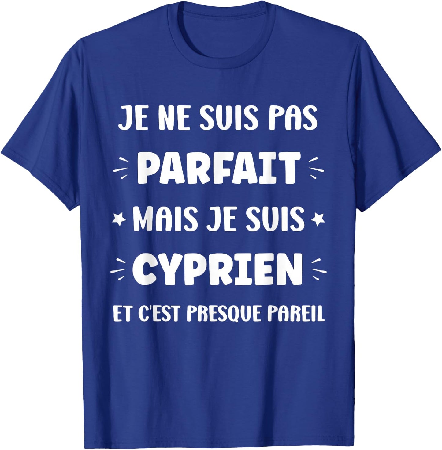 Humor Custom Name Cyprien T-Shirt - T-Shirt | Royal