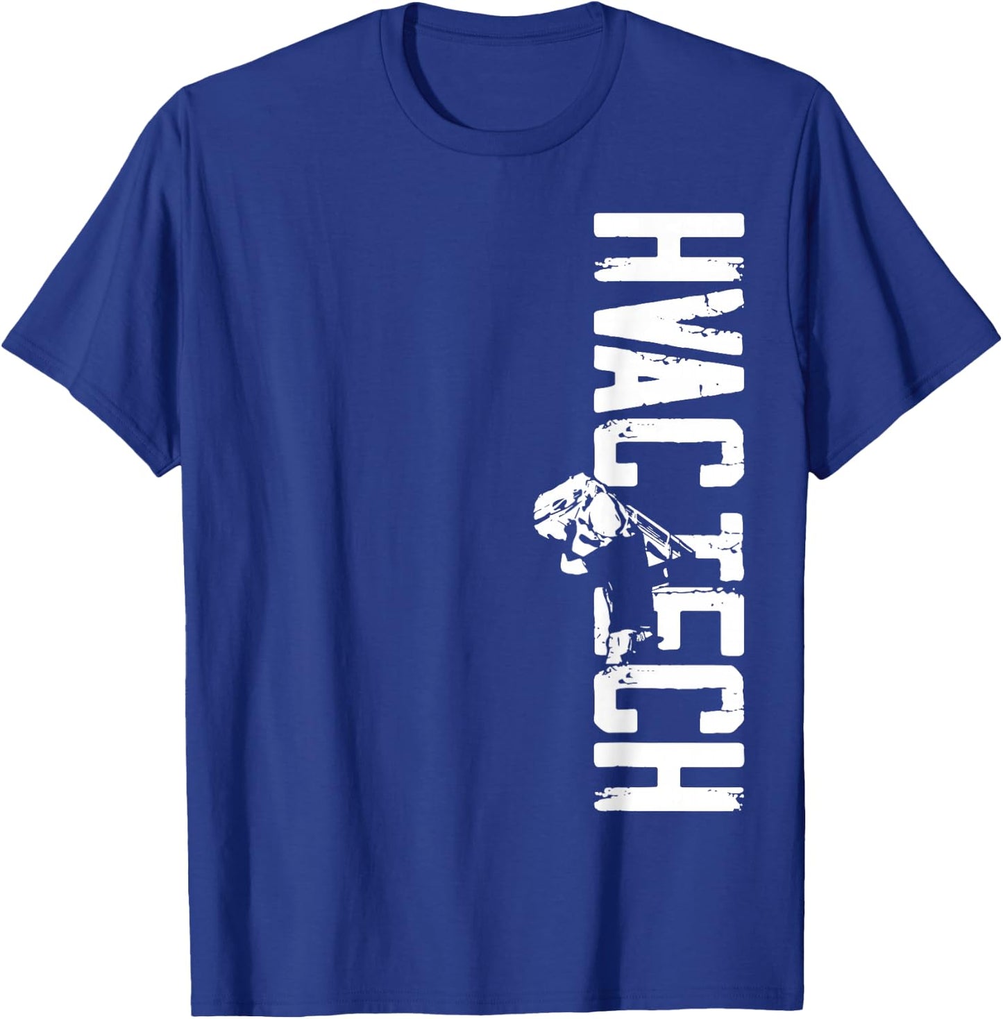 Certified Hvac Tech Technician Installer DA0 HVAC Technician Tech Vintage Hvac Tech T-Shirt - T-Shirt | Royal