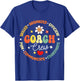 Groovy Instructional Coach Crew Back to School Group T-Shirt - T-Shirt | Royal