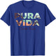 Pura Vida Costa Rica Colorful Tropical Beach , gray T-Shirt - T-Shirt | Royal