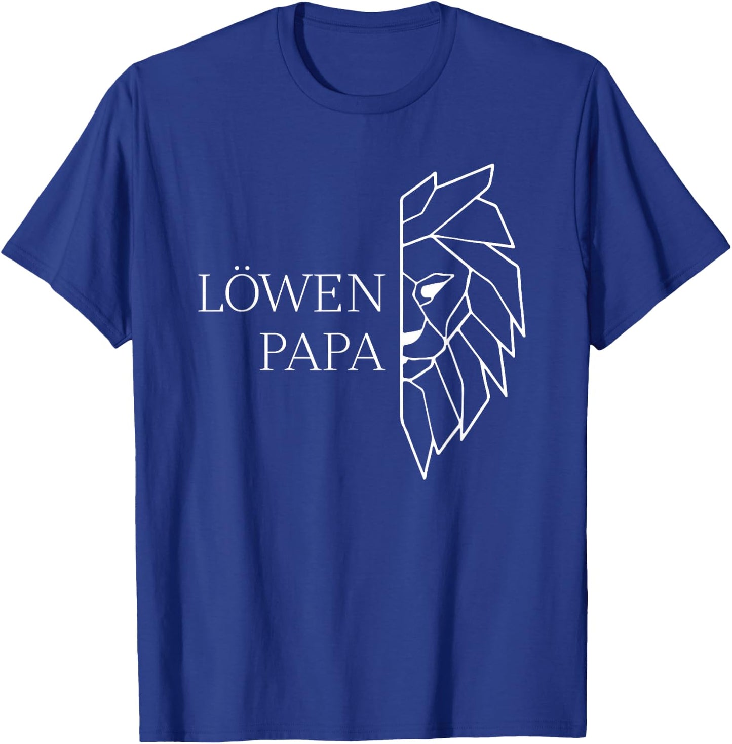 löwen Papa T-Shirt - T-Shirt | Royal