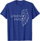 löwen Papa T-Shirt - T-Shirt | Royal