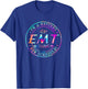 Retired EMT And I Love My New Schedule Retirement T-Shirt - T-Shirt | Royal
