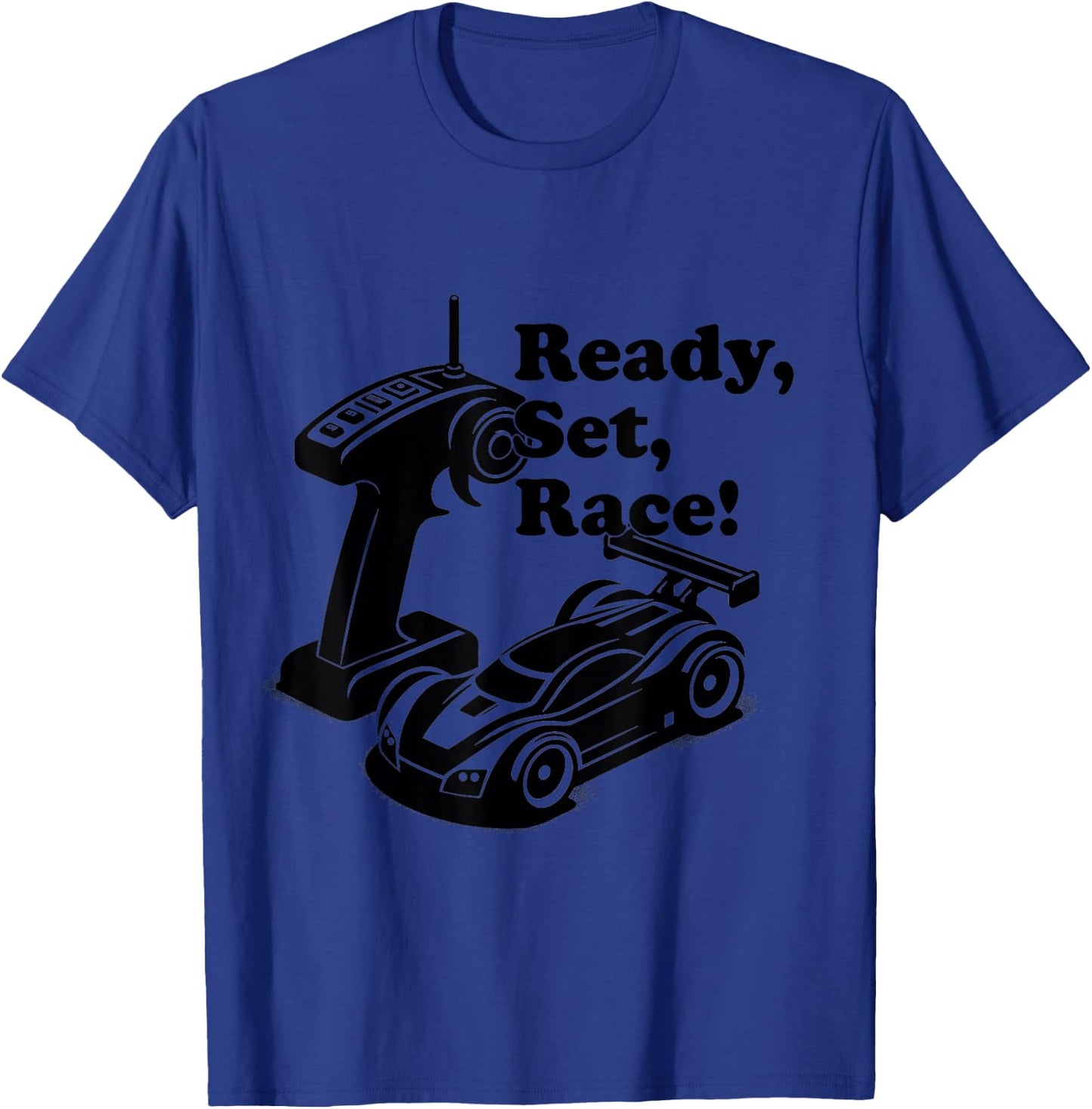 RC Car Racing Remote Control T-Shirt - T-Shirt | Royal