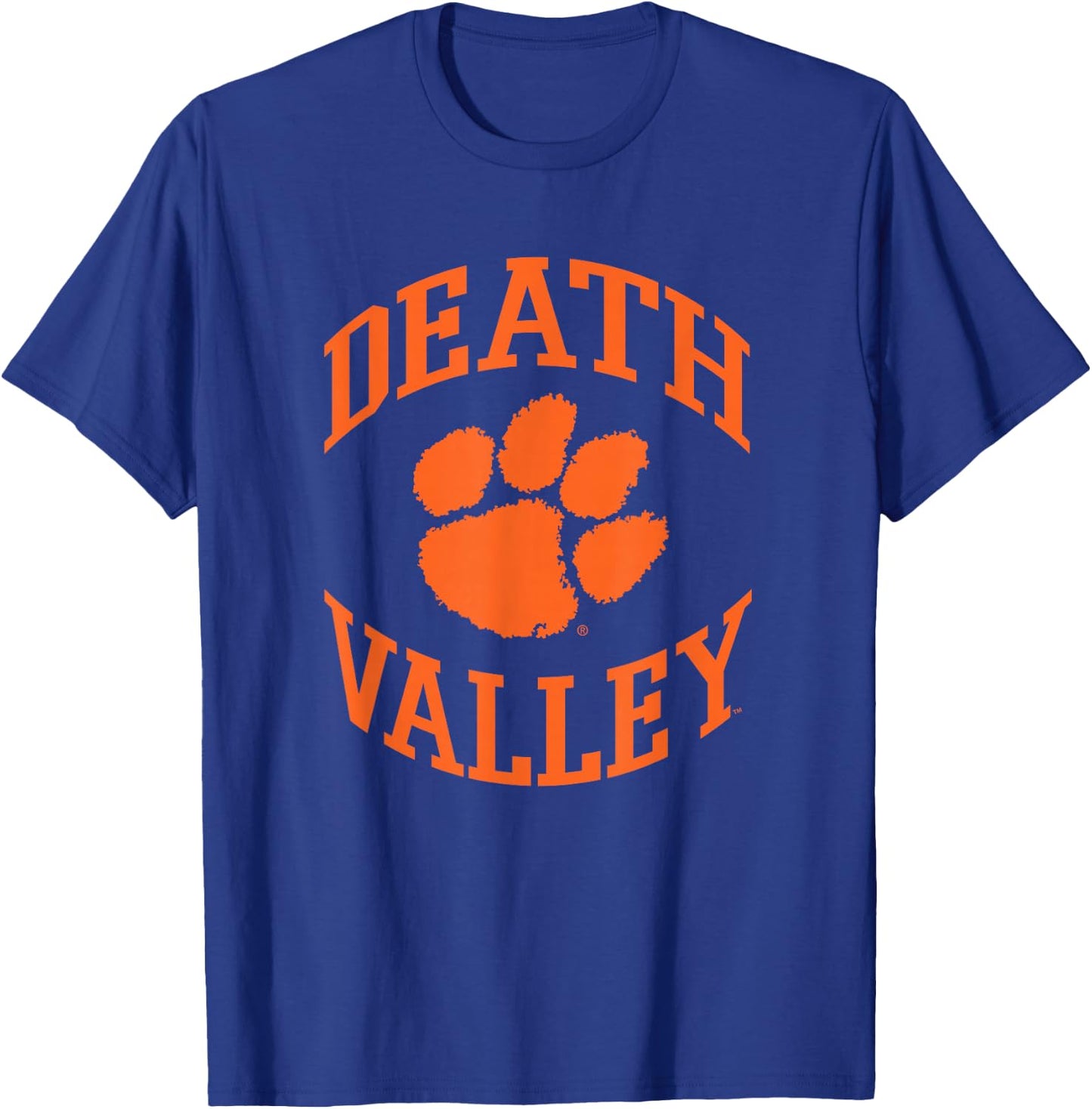 Clemson Tigers Death Valley Officially Licensed T-Shirt - T-Shirt | Royal
