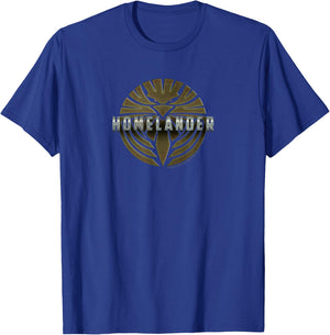 The Boys Homelander Season 4 Superhero Eagle Face Symbol T-Shirt - T-Shirt | Royal