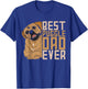 Best Puggle Dad Ever Cute Animal Dog Owner Puggle T-Shirt - T-Shirt | Royal