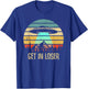 Get In Loser Alien Abduction Conspiracy T-Shirt - T-Shirt | Royal