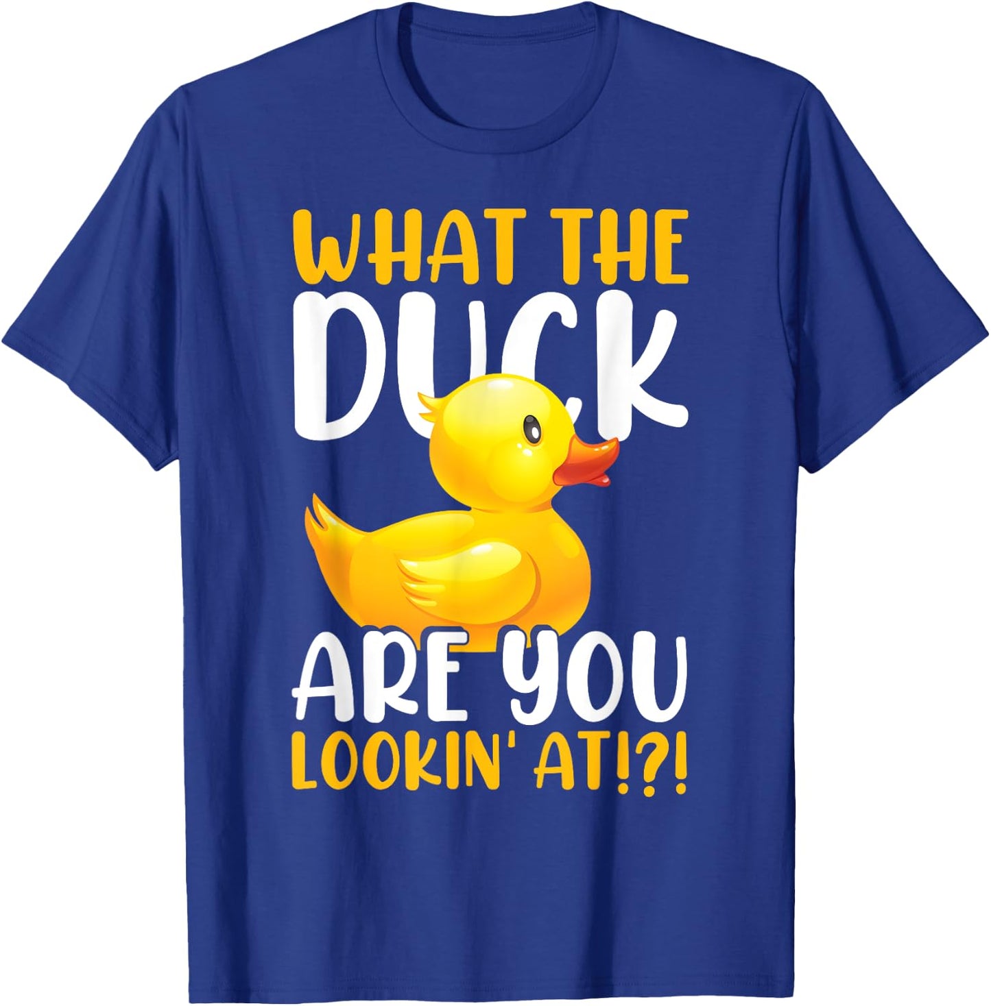 Rubber Duckie Bath Toy Rubber Duck Rubber Ducky T-Shirt - T-Shirt | Royal